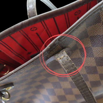 Brown Canvas Louis Vuitton Neverfull