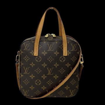 Brown Canvas Louis Vuitton Spontini