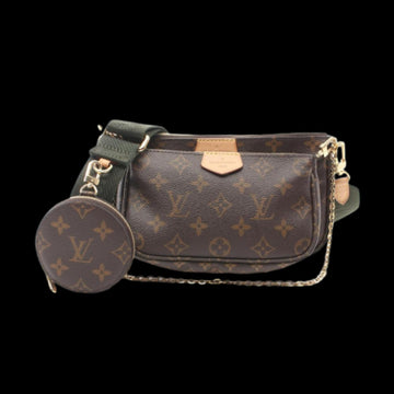 Brown Canvas Louis Vuitton Pochette Accessoires