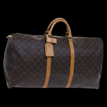 Brown Canvas Louis Vuitton Keepall