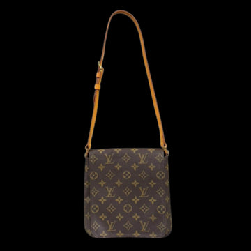 Brown Canvas Louis Vuitton Musette Salsa