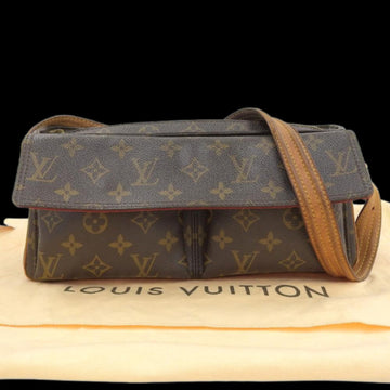 Brown Canvas Louis Vuitton Shoulder Bags