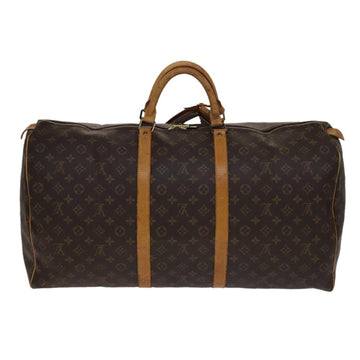 Brown Canvas Louis Vuitton Keepall