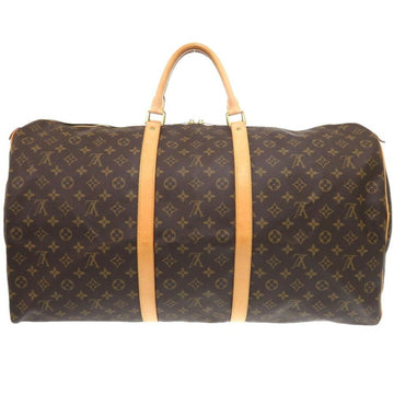 Brown Canvas Louis Vuitton Keepall