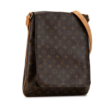 Brown Canvas Louis Vuitton Shoulder Bags