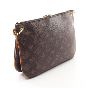 Brown Canvas Louis Vuitton Shoulder Bags