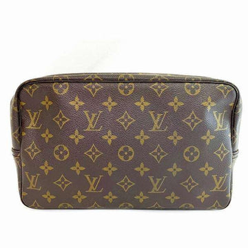 Brown Canvas Louis Vuitton Trousse Toilette