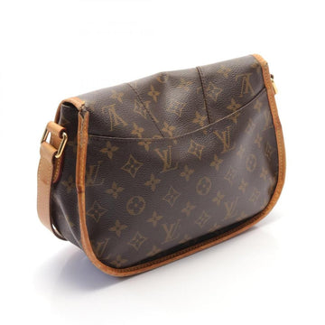 Brown Canvas Louis Vuitton Crossbody Bag