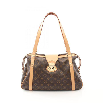 Brown Canvas Louis Vuitton Shoulder Bags