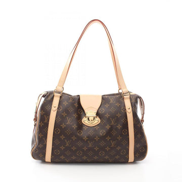 Brown Canvas Louis Vuitton Shoulder Bags