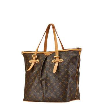 Brown Canvas Louis Vuitton Palermo