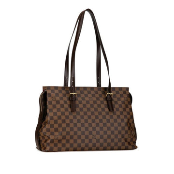 Brown Canvas Louis Vuitton Shoulder Bags