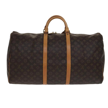 Brown Canvas Louis Vuitton Keepall