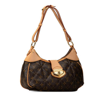 Brown Canvas Louis Vuitton Shoulder Bags