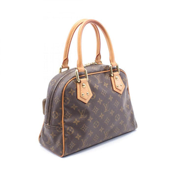 Brown Canvas Louis Vuitton Manhattan