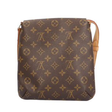 Brown Canvas Louis Vuitton Musette Salsa