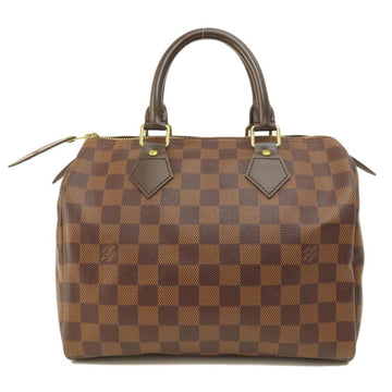 Brown Canvas Louis Vuitton Speedy