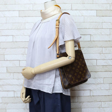 Brown Canvas Louis Vuitton Musette Salsa