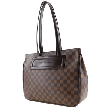 Brown Canvas Louis Vuitton Parioli
