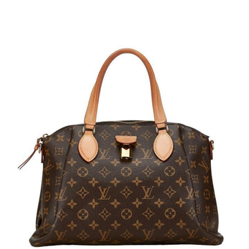 Brown Canvas Louis Vuitton Handbag