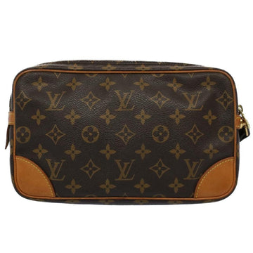 Brown Canvas Louis Vuitton Marly Dragonne