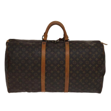 Brown Canvas Louis Vuitton Keepall