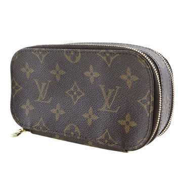 Brown Canvas Louis Vuitton Travel Bag