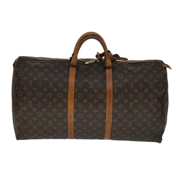 Brown Canvas Louis Vuitton Keepall