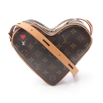 Brown Canvas Louis Vuitton Shoulder Bags
