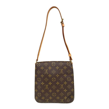 Brown Canvas Louis Vuitton Musette Salsa