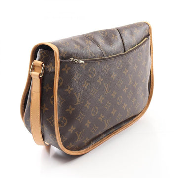 Brown Canvas Louis Vuitton Menilmontant