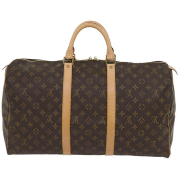Brown Canvas Louis Vuitton Keepall