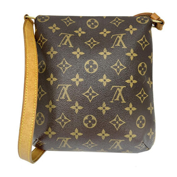 Brown Canvas Louis Vuitton Musette Salsa