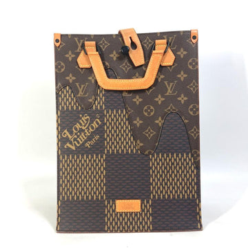 Brown Canvas Louis Vuitton Tote