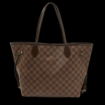Brown Coated Canvas Louis Vuitton Neverfull