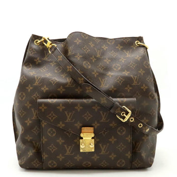 Brown Fabric Louis Vuitton Shoulder Bags