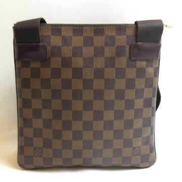Brown Fabric Louis Vuitton Shoulder Bags