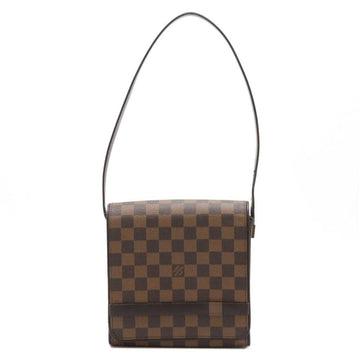 Brown Fabric Louis Vuitton Shoulder Bags