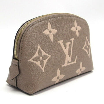 Brown Fabric Louis Vuitton Pouch