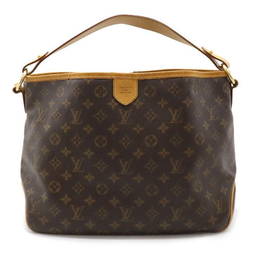 Brown Fabric Louis Vuitton Shoulder Bags