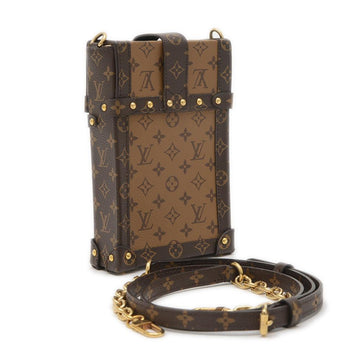 Brown Fabric Louis Vuitton Shoulder Bags