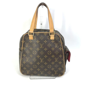 Brown Fabric Louis Vuitton Handbag