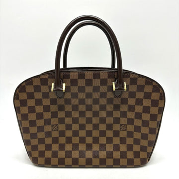 Brown Fabric Louis Vuitton Handbag