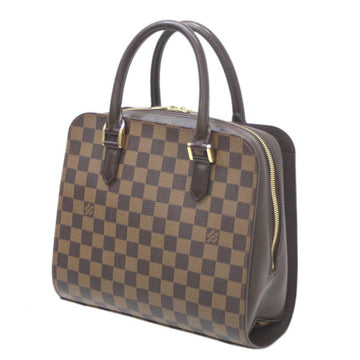 Brown Fabric Louis Vuitton Handbag