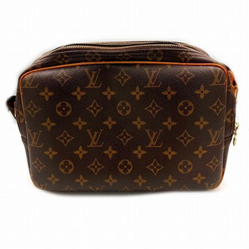 Brown Fabric Louis Vuitton Shoulder Bags