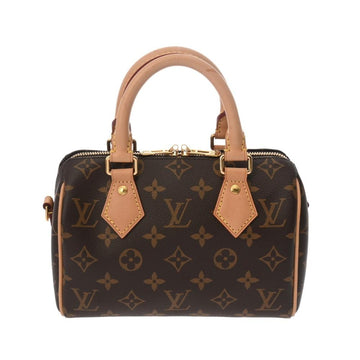 Brown Fabric Louis Vuitton Handbag
