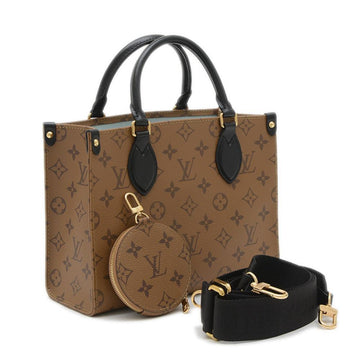 Brown Fabric Louis Vuitton Handbag