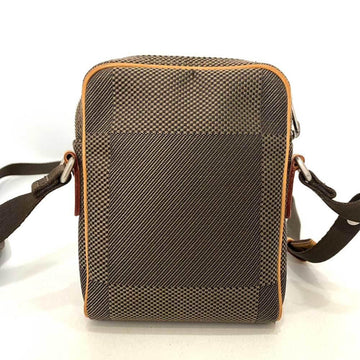 Brown Fabric Louis Vuitton Shoulder Bags
