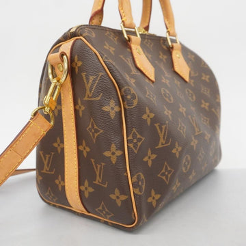 Brown Fabric Louis Vuitton Handbag