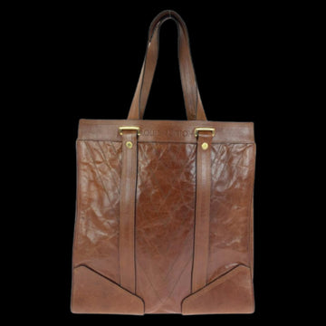 Brown Leather Louis Vuitton Sac Plat